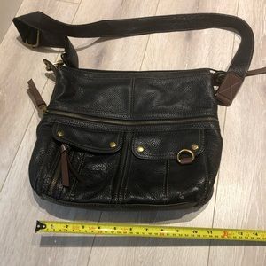 Fossil leather purse